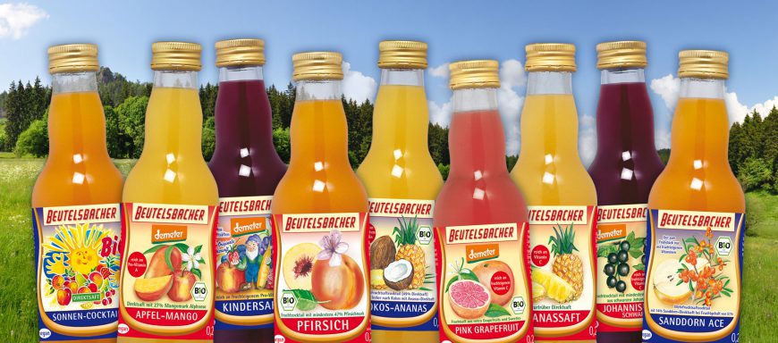 0,2l Flaschen Beutelsbacher Saftsortiment Demeter Bio