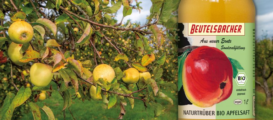 Apfelsaft naturtrüb Neue Ernte 2021