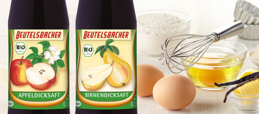 Natürliche Süßungsmittel Bio Apfeldicksaft Birnendicksaft Rezepte Osterbäckerei