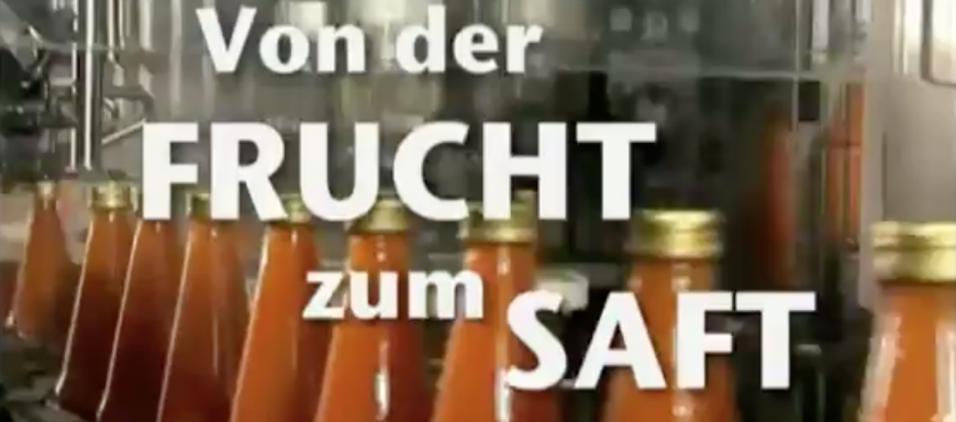 Von der Frucht zum Saft Beutelsbacher